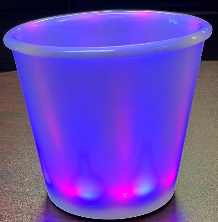 Small 6" Light Up Ice Bucket main image